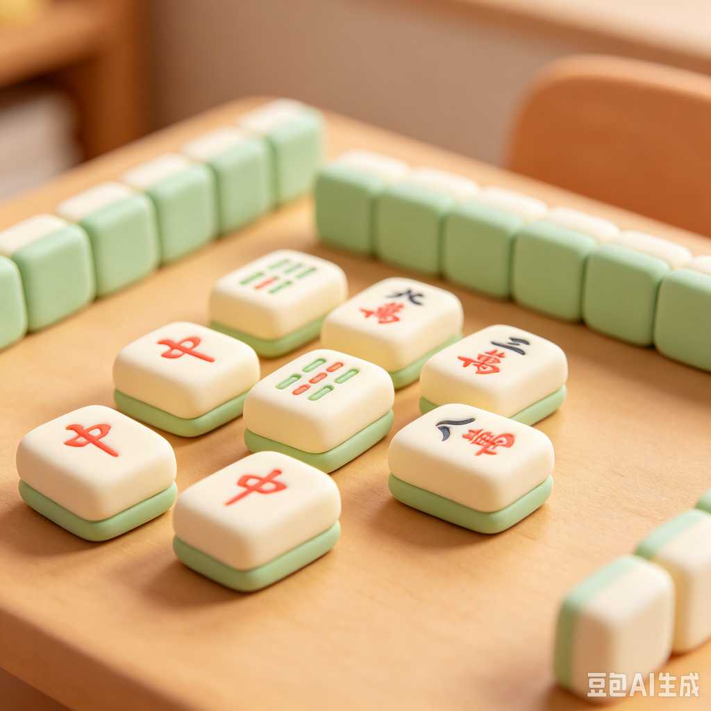tourist souvenir mahjong set