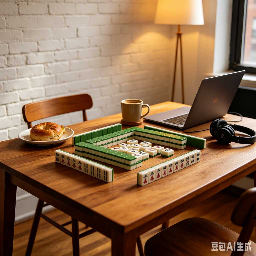 relaxing mahjong game set