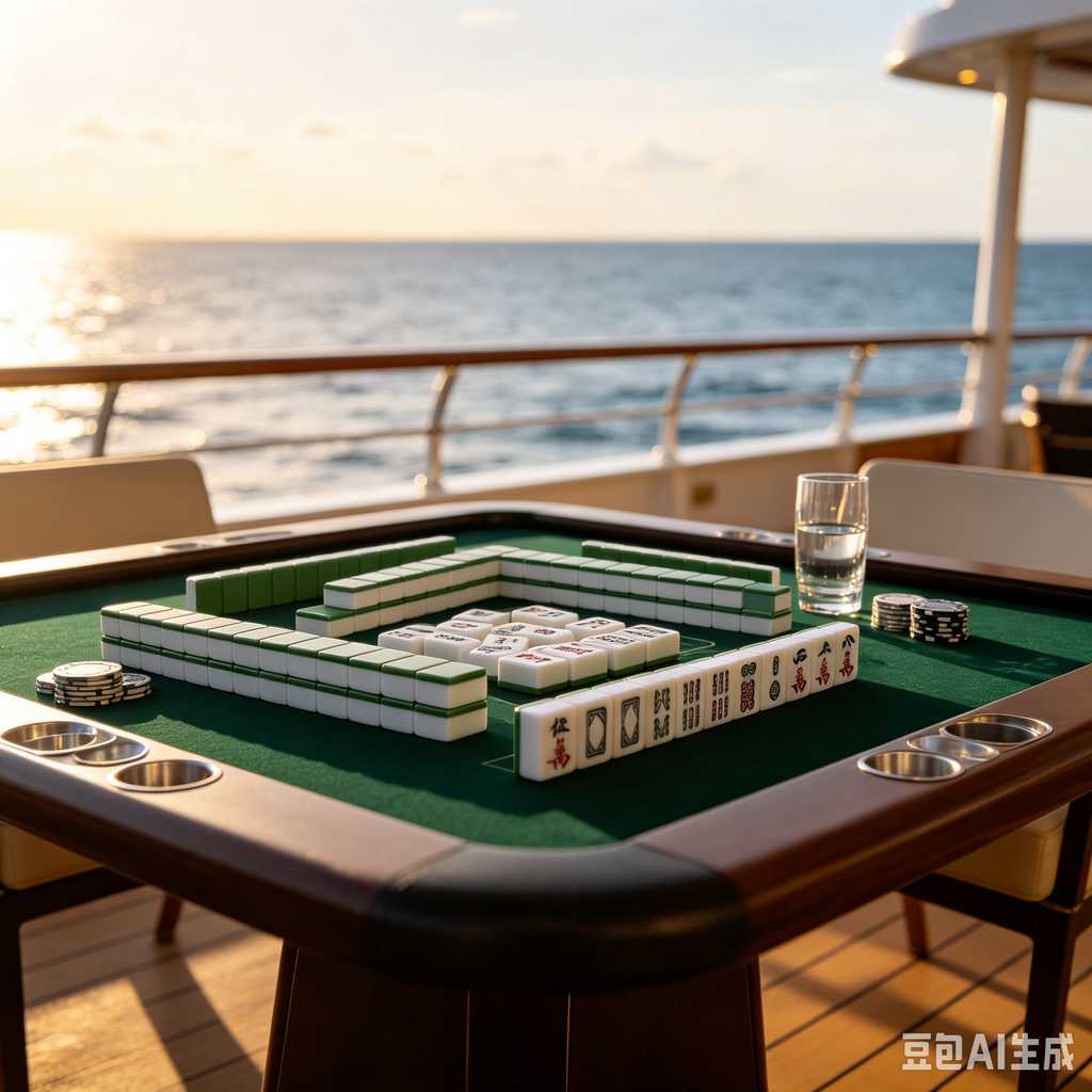 modern oriental mahjong set